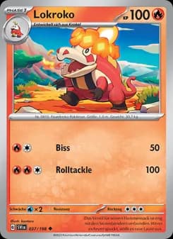Lokroko card in German