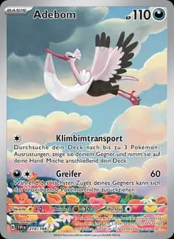Adebom card in German