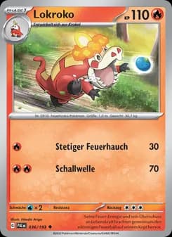 Lokroko card in German