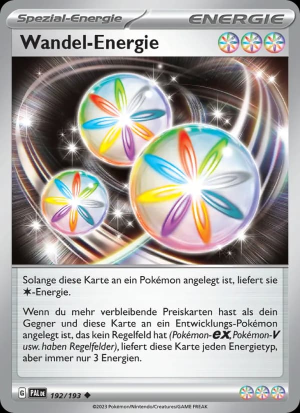 Wandel-Energie card in German