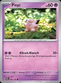 Piepi card in German