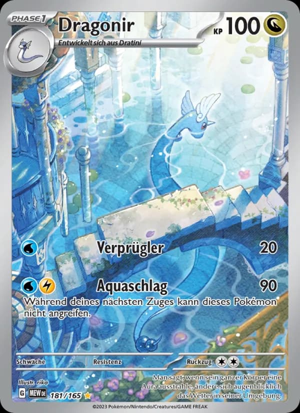 Dragonir card in German