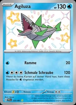 Agiluza card in German