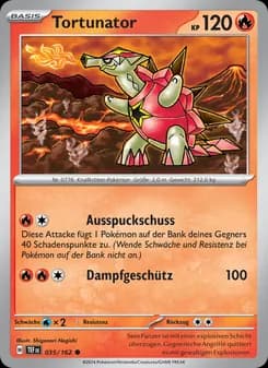Tortunator card in German