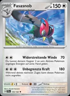 Fasasnob card in German