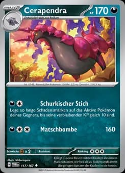 Cerapendra card in German