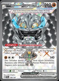 Fundamentmaske-Ogerpon-ex card in German