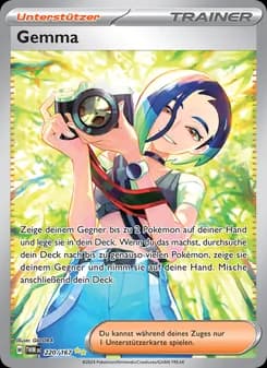 Gemma card in German