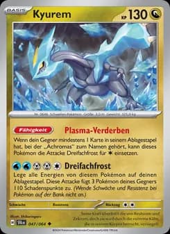 Kyurem card in German