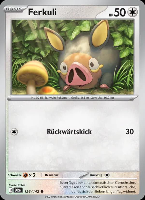 Ferkuli card in German