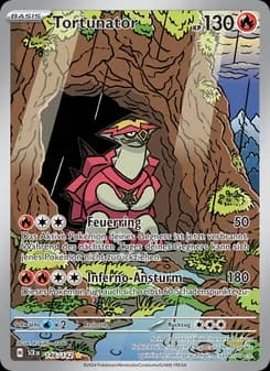 Tortunator card in German