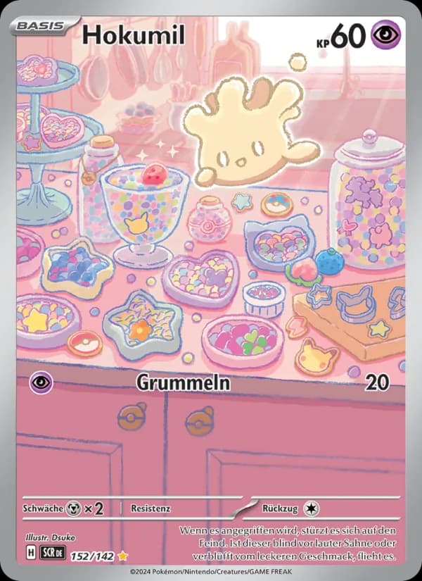 Hokumil card in German