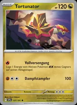 Tortunator card in German