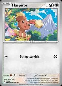 Haspiror card in German
