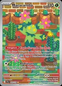 Maracamba card in German