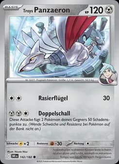 Troys Panzaeron card in German