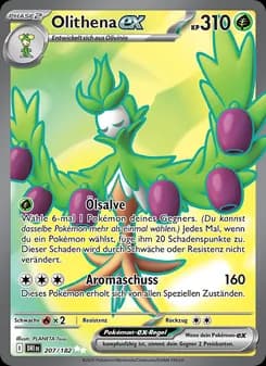 Olithena-ex card in German