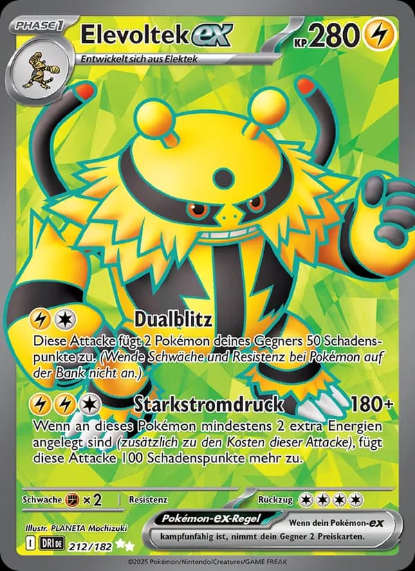 Elevoltek-ex card in German