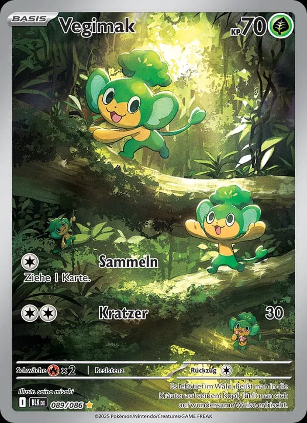 Vegimak card in German