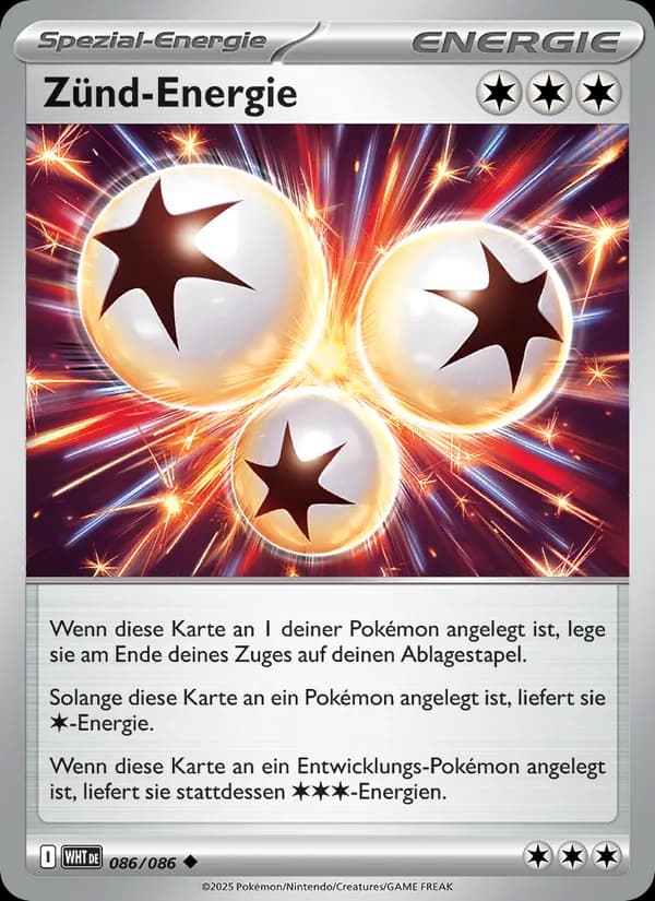 Zünd-Energie card in German