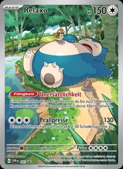 Relaxo card in German
