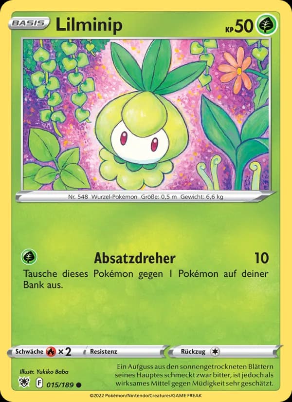 Lilminip card in German