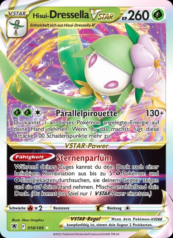 Hisui-Dressella VSTAR card in German