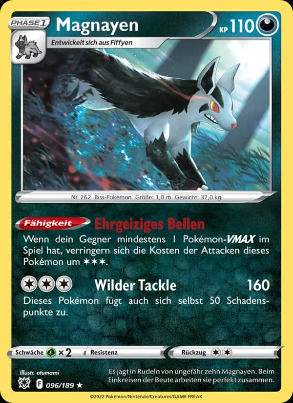 Magnayen card in German