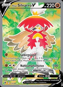 Hisui-Silvarro V card in German