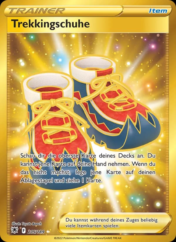 Trekkingschuhe card in German