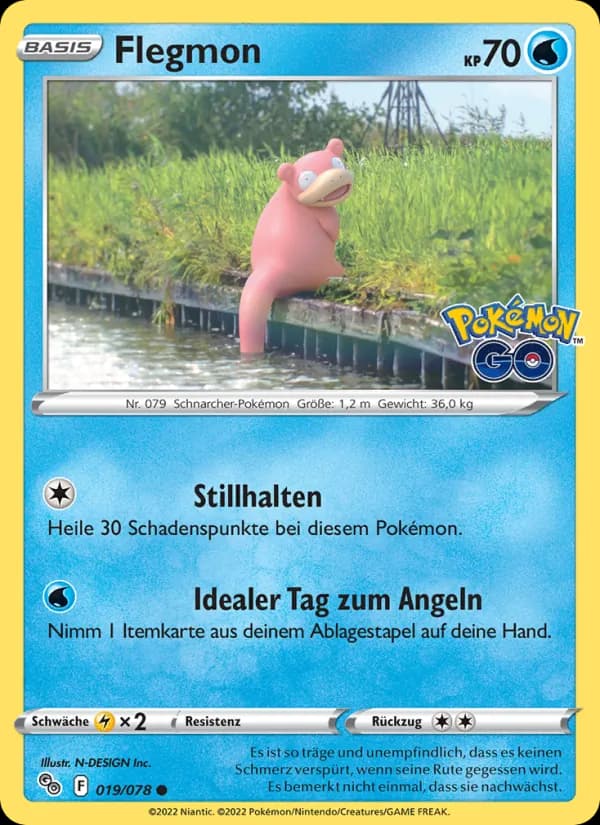 Flegmon card in German