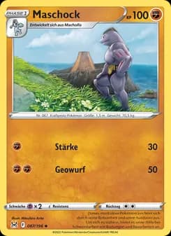 Maschock card in German