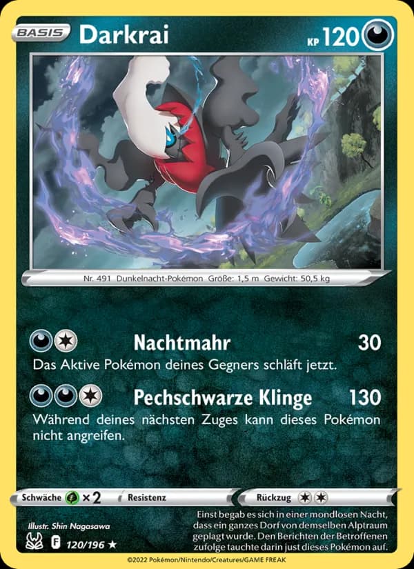 Darkrai card in German