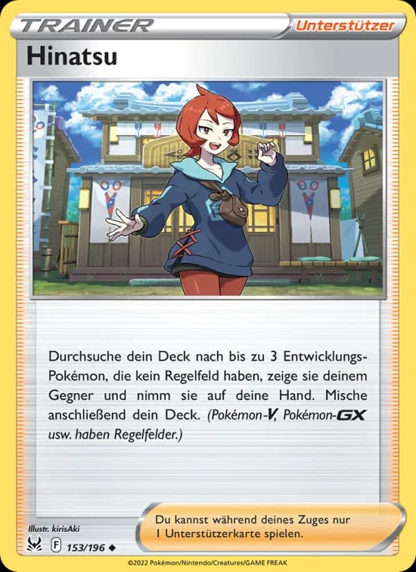 Hinatsu card in German
