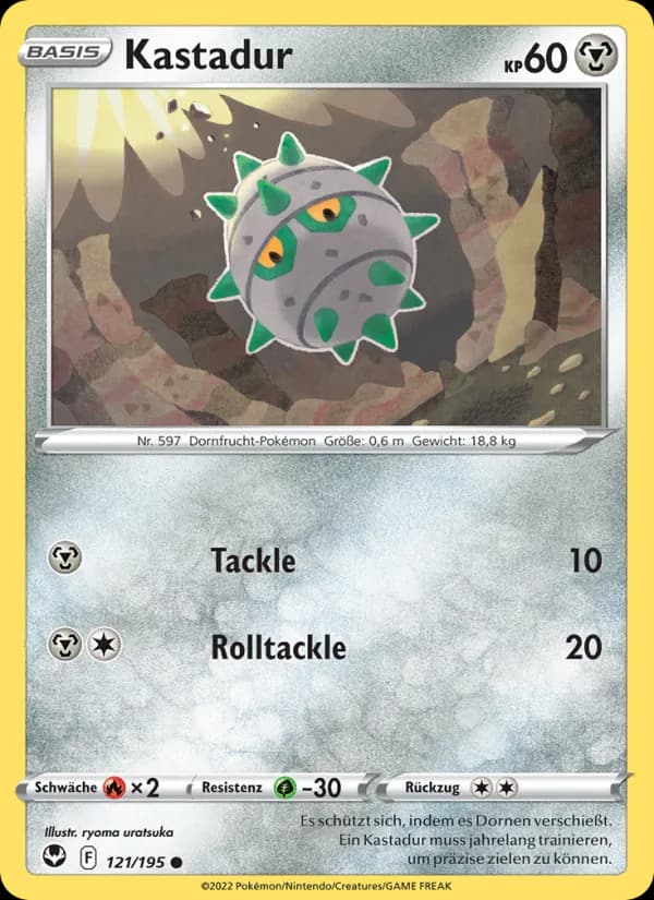 Kastadur card in German