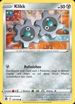 Klikk card in German
