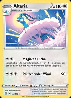 Altaria card in German
