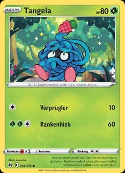 Tangela card in German