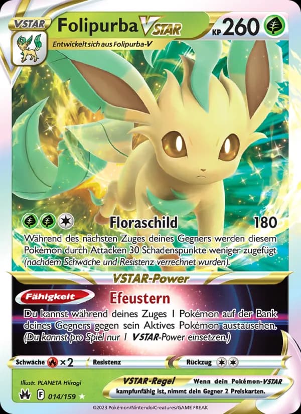 Folipurba VSTAR card in German