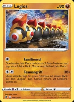Legios card in German