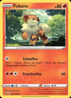 Fukano card in German