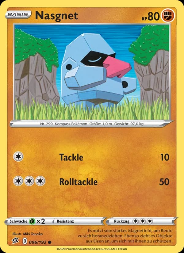 Nasgnet card in German