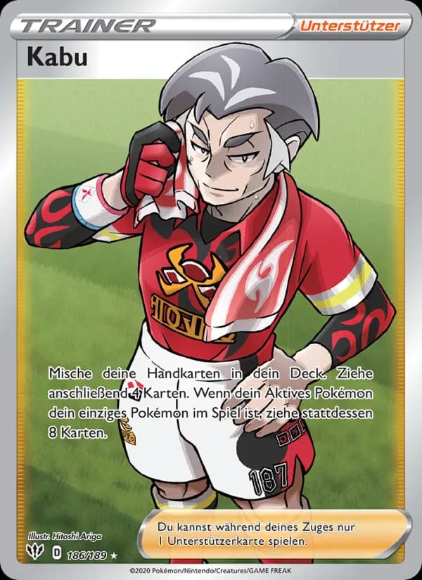 Kabu card in German