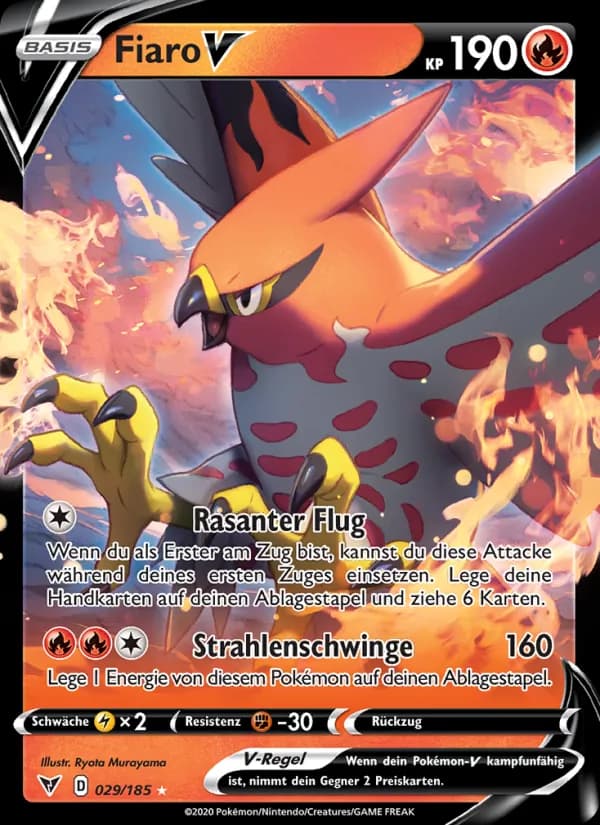 Fiaro V card in German