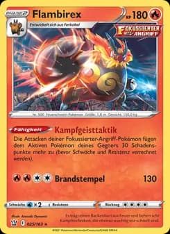 Flambirex card in German