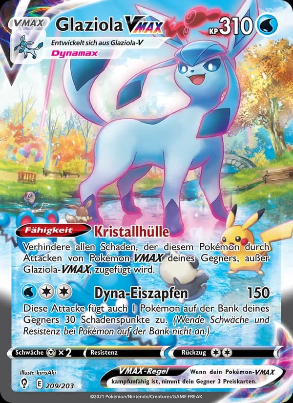 Glaziola VMAX card in German