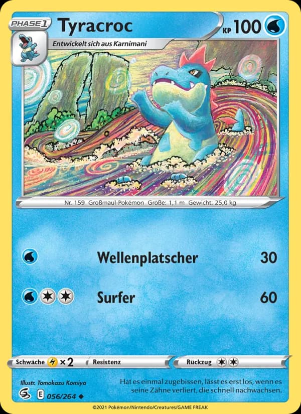 Tyracroc card in German