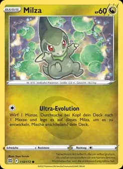 Milza card in German