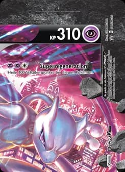 Mewtu V-UNION card in German