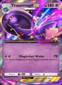 Traunmagil-ex card in German